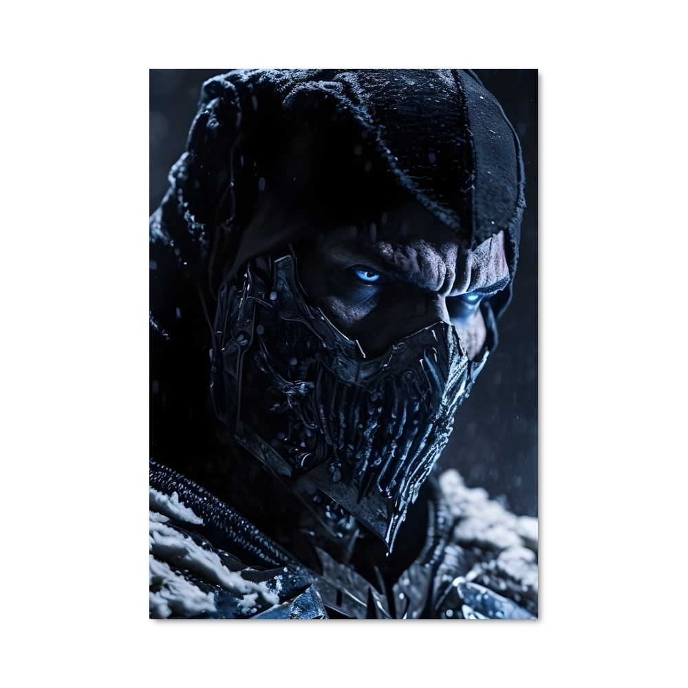 Poster Sub Zero Entertainment Allure raffinée – affiche Mortal kombat